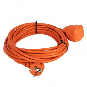 Удлинитель 10м 1 розетка с заземлением 2200Вт IP44 TDM