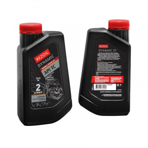 Масло для двухтактных двигателей минеральное REZOIL 0,946 л