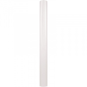 Металлоштакетник ТР-К 100 RAL 9003 белый, 1,25 м