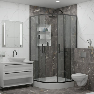 Керамогранит Global Tile Crystal 400х800 мм серый