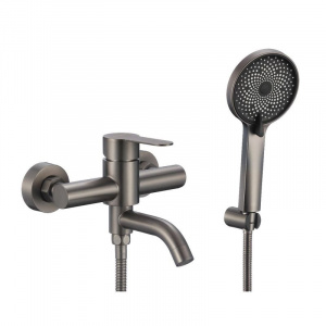 Смеситель для ванны Fmark FS8206Q графит