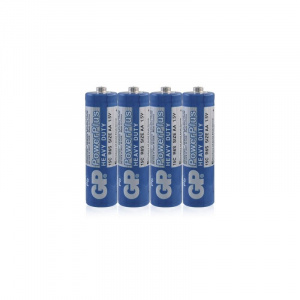 Батарейки солевые GP PowerPlus 15G AA - 4 шт. в пленке