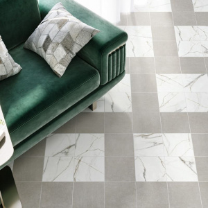 Керамогранит Grey 200х200х8 мм серый матовый New Trend