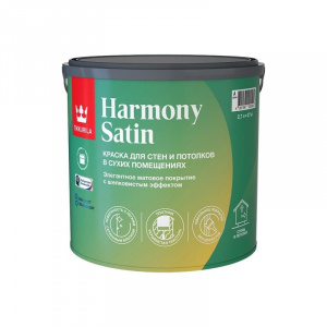 Краска интерьерная Tikkurila Harmony Satin бесцветная шелковисто-матовая база С 2,7 л