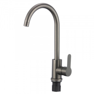 Смеситель для кухни Fmark FS8232Q графит