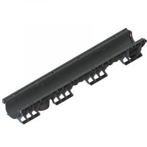 Лоток водоотводный пластиковый Standartpark PolyMax Basic 1000х120х160 мм