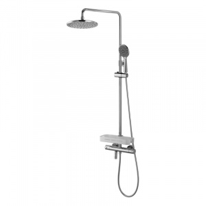 Душевая система с тропическим душем и термостатом Lemark Tropic LM7010C