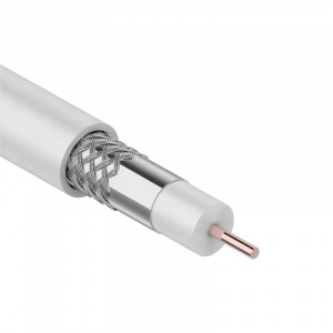 Кабель RG-6U 75 Ом PROconnect Light белый (100 м)