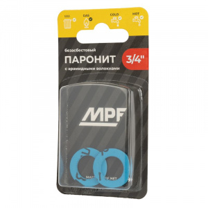 Прокладка паронитовая безасбестовая MPF 3/4" 2 шт