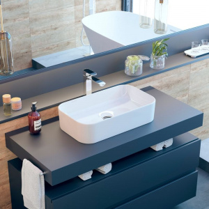 Раковина накладная Sanita Luxe Infinity Slim
