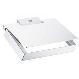 Держатель туалетной бумаги Grohe Selection Cube 40781000 с крышкой