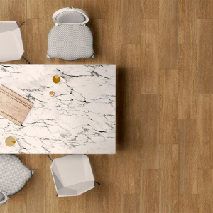 Керамогранит Global Tile Samanta 147х594х8 мм коричневый матовый