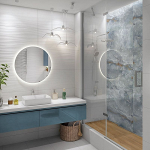 Керамогранит Global Tile Moonlight 400х800 мм синий