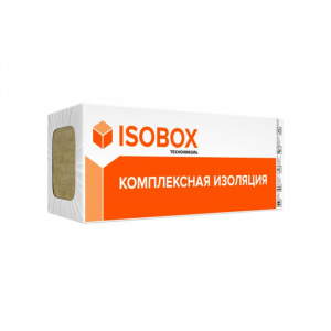 Утеплитель 1200х600х100мм Изобокс Вент 80кг/м³ 2,8м²