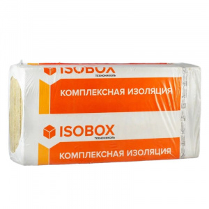 Утеплитель 1200х600х50мм Изобокс Вент Ультра 70кг/м³ 4,3м²