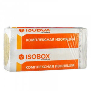 Утеплитель 1200х600х100мм Изобокс Вент Ультра 70кг/м³ 2,8м²