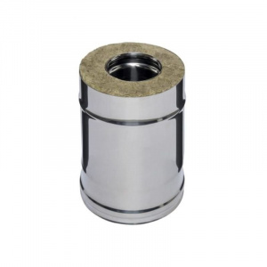 Дымоход-сэндвич 0,25м Ø130х200 (430/0,5 мм+оц.) FERRUM