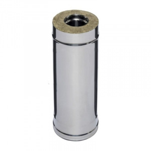 Дымоход сэндвич Ferrum 130х200 мм 0,5 м