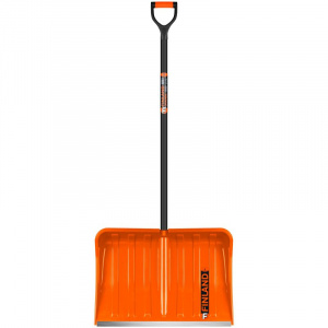 Лопата снеговая 55х39см Finland Orange деревянный черенок