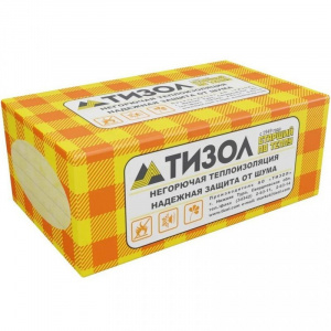 Утеплитель 1000х600х100мм Тизол Фасад 110кг/м³ 1,8м²