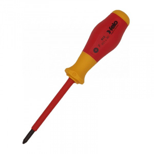 Отвертка диэлектрическая Felo 91510290 PZ1х80 мм