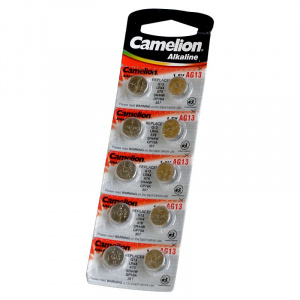 Элемент питания G13 (LR44) для часов CAMELION