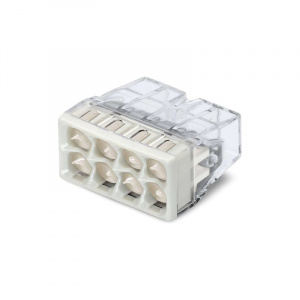 Клемма строительно-монтажная Rexant 2273-248 8-ми проводная 0,5-2,5 мм² 6 шт/уп