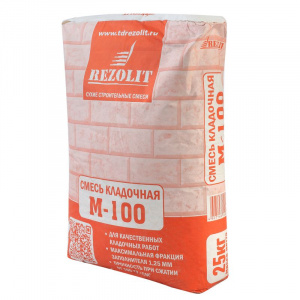 Кладочная смесь Rezolit М-100, 25 кг