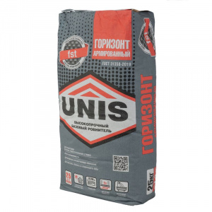 Ровнитель пола Unis Горизонт армированный М-300 25 кг
