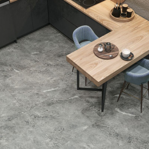 Керамогранит Ajax Graphite 800х800х8 мм темно-серый матовый карвинг LCM