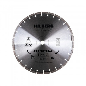 Диск алмазный по камню Hilberg Hard Materials Laser 400x3,5x10x25,4 мм