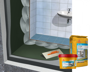 Жесткая минеральная обмазочная гидроизоляция Sika®-101а