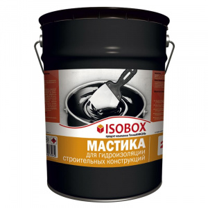 Мастика гидроизоляционная ТЕХНОНИКОЛЬ Isobox 22 кг
