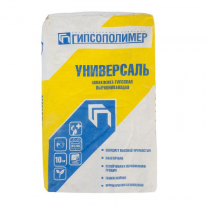Шпаклевка гипсовая универсальная Универсаль, 10 кг