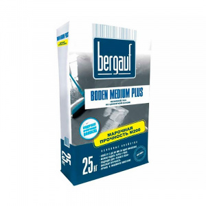 Наливной пол Bergauf Boden Medium Plus универсальный, 25 кг