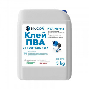 Клей ПВА строительный SilaCOR 5 кг