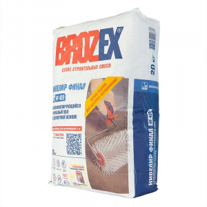 Пол наливной Brozex NF 420 Нивелир Финал финишный 20 кг