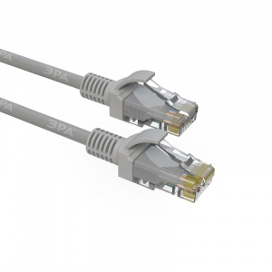 Удлинитель компьютерный UTP4 cat5e 5 м серый