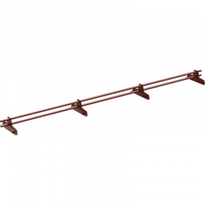 Снегозадержатель трубчатый NewLine D25x3000 RAL 8017