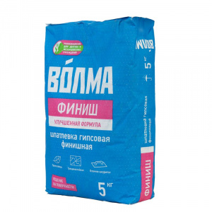Шпаклевка гипсовая финишная Волма Финиш, 5 кг