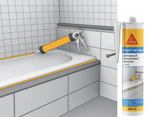Силиконовый санитарный герметик Sikasil®-141 Aqua