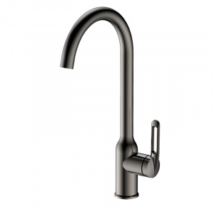 Смеситель для кухни Haiba HB40830-3 оружейная сталь