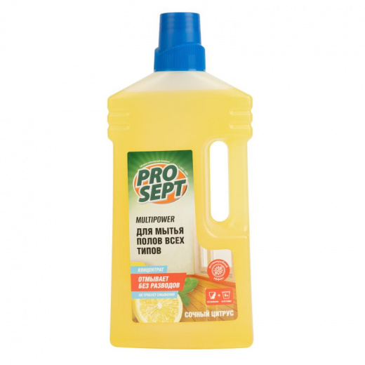 Средство для мытья пола Prosept Multipower Citrus 1 л