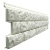 Сайдинг ПВХ Docke Lux Bergart кокос 1809х285 мм