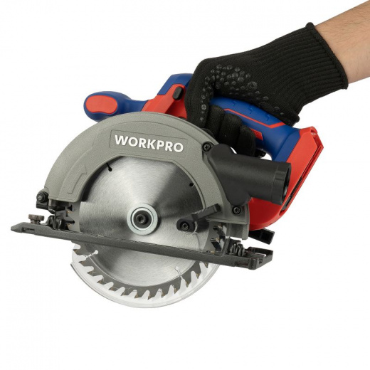 Пила циркулярная бесщеточная Workpro 165 мм 20В