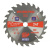 Пила циркулярная Workpro 185 мм 1700Вт