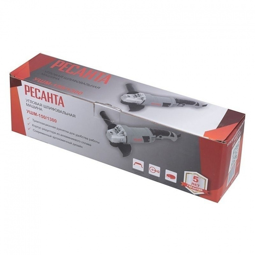 УШМ 150/1300 Ресанта 150 мм 1300 Вт