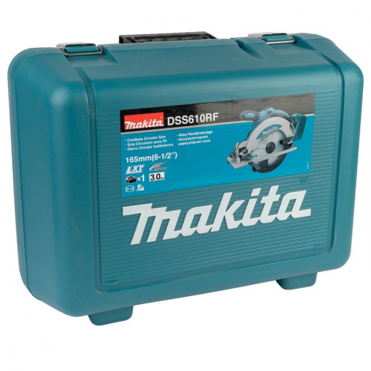 Пила дисковая Makita DSS610RF 165 мм 18В