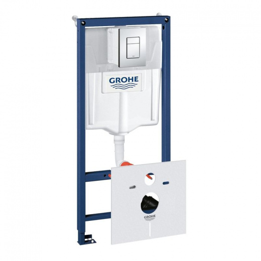 Инсталляция для унитаза Grohe Rapid SL 38775001 4 в 1 с кнопкой смыва