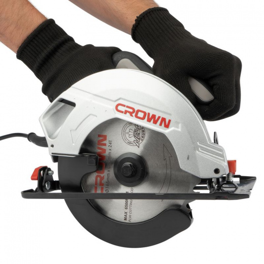 Пила дисковая Crown CT15187-165 165 мм 1200 Вт